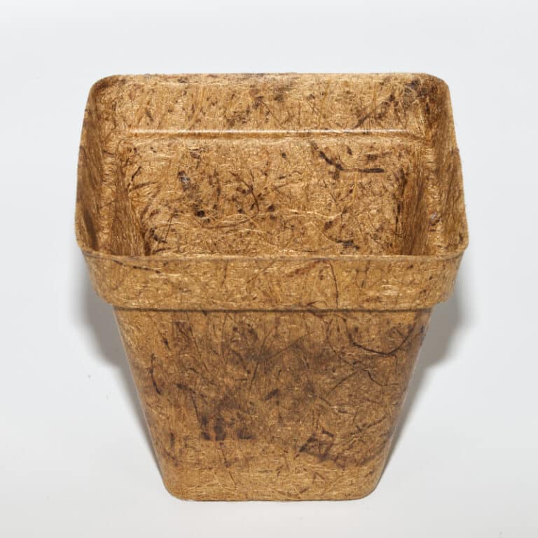 Topfland Kokosfaser-Topf quadratisch 15.5 x 14.0 x 9.0 cm